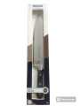 TRAMONTINA (BRAZIL) CENTURY 10" INCHES MEAT KNIFE WITH INOX STAINLESS STEEL BLADE AND BLACK POLYCARBONTE HANDLE. 