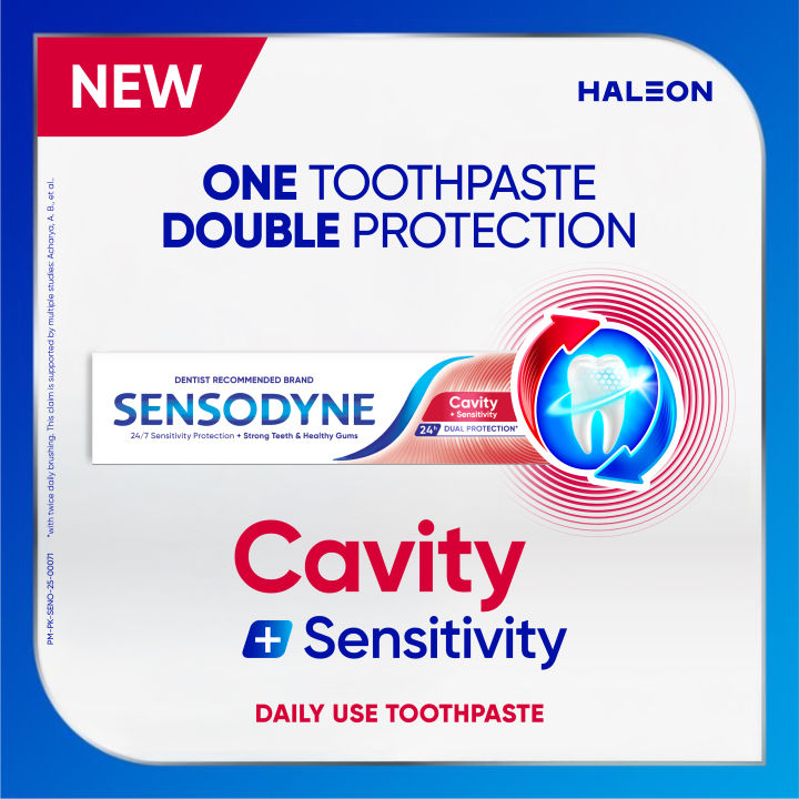 Sensodyne%20Cavity%20+%C2%A0Sensitivity%20Toothpaste,%2024H%20Dual%20Protection,%20100g%20X%20Free%20Toothbrush%20-%20Image%203