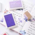 Ink Pad Ink Stamp Pad for DIY Craft Rubber Self Inking Roller Stamps Stationery Album for Scrapbooking Paper Decoration. 
