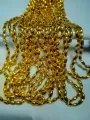 Beads for DIY Crafts. Golden Spacer Plain Cylinder (Jo) Plastic Beads. 6 Strings Beads, For DIY Jewelry Making, Jewelry, Dress Accessories, Crafts, and Home Décor.. 