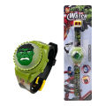 Spiderman Kids Watches For Boys Cartoon The Avengers Super Hero Children Rotate Watch with Flash Light Sanrio Girls Watch Gifts. 