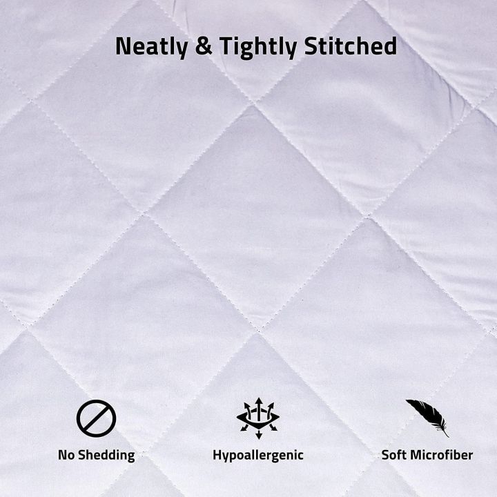 Pillow%20Protectors%202%20&%204%20Pieces%20Pack%20Quilted%20Zipped%20-%20Ultra%20Luxe%20Zipped%20Pillow%20Protectors,%20Quilted%20Pillow%20Protectors,%20Pillow%20Covers%20Soft%20&%20Breathable%20Microfiber%20Pillowcase%20Protectors,%20Hypoallergenic%2019%20x%2029%20Inches%20-%20White%20-%20Image%203