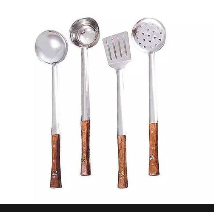 Spoons%20-%20Set%20of%204%20Stainless%20Steel%20and%20Wooden%20Kitchen%20Cooking%20Spoons%20for%20Stirring%20Serving%20Frying%20Holding%20Multipurpose%20Use%20%5Bpack%20of%204%2027%20cm%20length%5D%20-%20Image%203