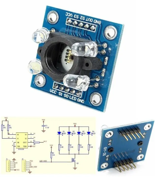 TCS230%20TCS3200%20Color%20Sensor%20GY-31%20Recognition%20-%20Image%204
