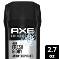 Axe Cool Ocean Long Lasting Men's Antiperspirant Deodorant Stick, Sea Mist and Grapefruit 76g. 