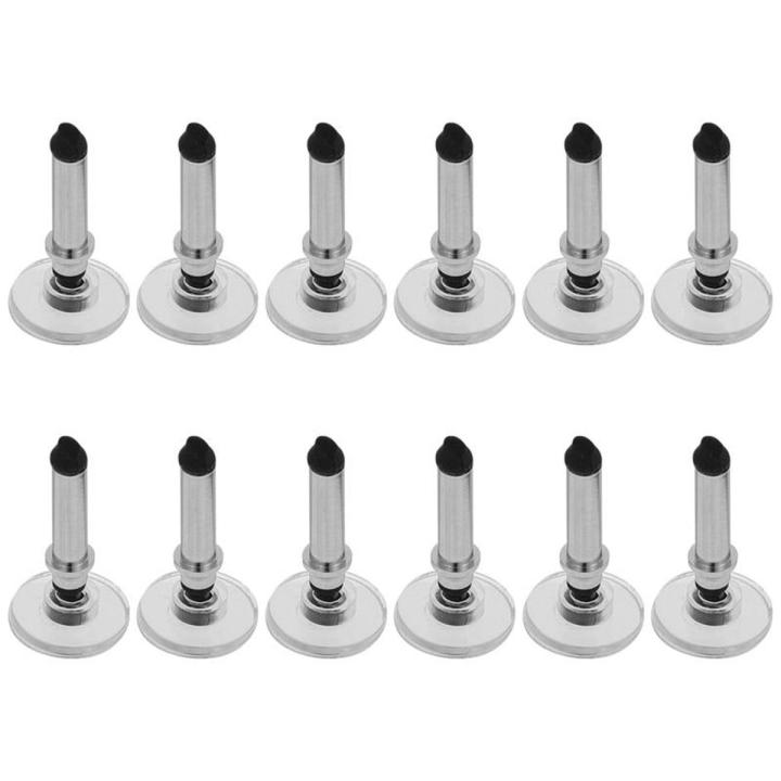 12Pc Stylus Pen Replacement Disc Nib Universal Capacitive Touch Pen Tip Pencil Replace Plug Phone Tablet Stylus Head Accessories