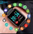 D20 Bluetooth Smart Watch for Men, Waterproof Fitness Tracker with Heart Rate Monitor. 