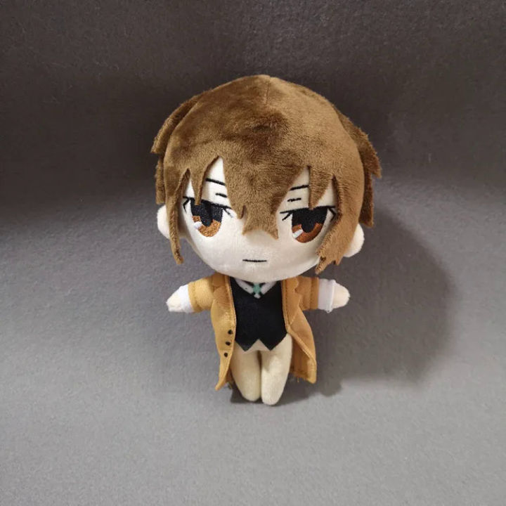 20cm Anime Stray Dogs Osamu Dazai Nakahara Chuuya Ryunosuke Akutagawa Plush Doll Toy Kids Gifts Dislikelike