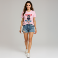 T shirt for girls & Women STRANGER THINGS Printed Summer Cotton Round Neck Half sleeve. 