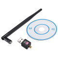 Wifi Wireless USB Adapter With Antenna For Pc Laptop - 802.11N Wireless USB WiFi Dongle. 