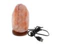 Natural Mini Salt Lamp Color Changing USB Plug Operated Table Lamp. 