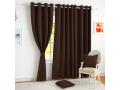 Plain Ready Made Curtain Panels Bed Room velvet Curtains (2 pcs) size (lentrh 8 feet width 8.5 feet ) curtain bad room /door /living room. 