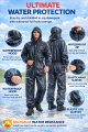 Waterproof Full body suit Dangri/ Conjoined rain coat for bike. 