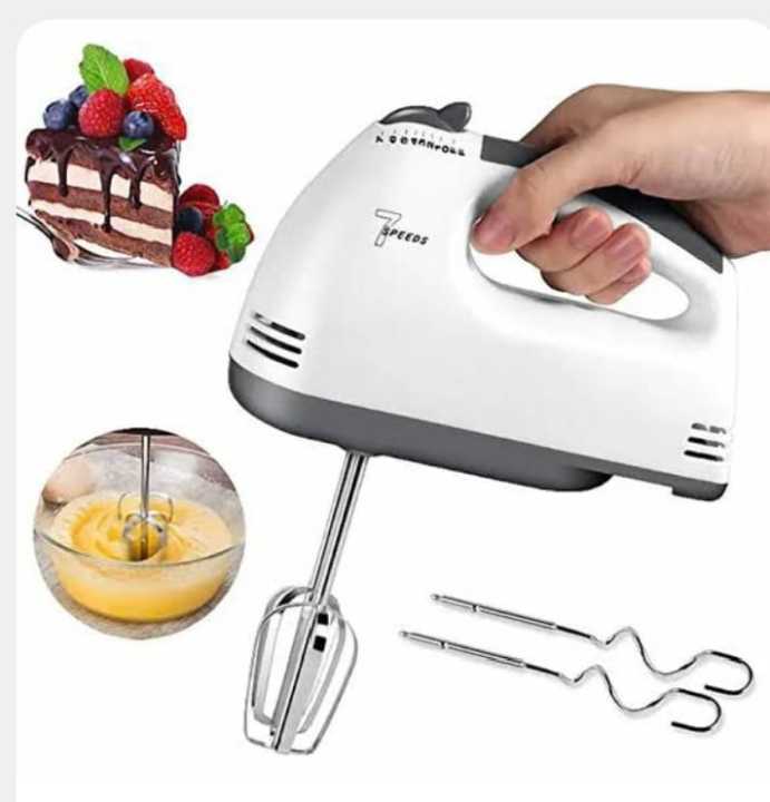 Electric Hand Mixer Cake Egg Beater, Cream Blender Whisker Machine, Hand Beater, Baking Tool_Scarlett Beater Whipping Cream Mixer Machine Mixer dough Maker