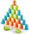 Quick Stack Cups For Kids 3 in 1 Educational And Learning Toys. 