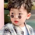 HARKO Kid Funny Sunglasses Vintage Small Round Kids Sunglasses Metal Frame Children Sun Glasses Boys Girls Baby UV400 Glasses. 