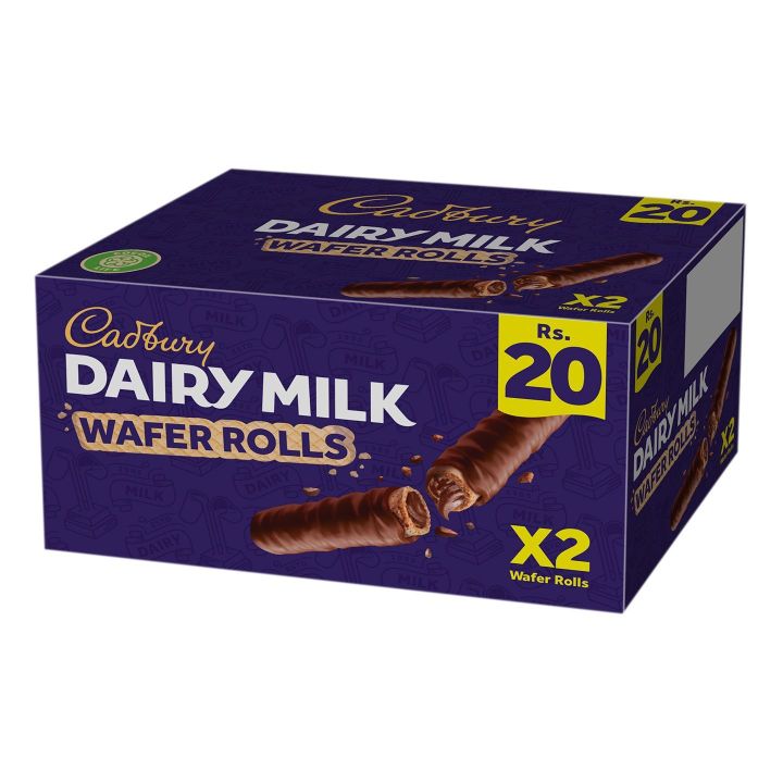 Dairy Milk Wafer Roll 24 x 8g