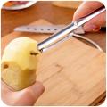 Vegetable Peeler Portable Multifunction Silver Fruit Cutter 1Pcs Cooking Tools 430 Stainless Steel Kitchen Accessories Hotsale. 