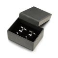 【Good-Love Store】Lepton Stainless steel J Cufflinks for Mens & Silver Color Letters J of Cuff links Men Shirt Cuffs Button. 