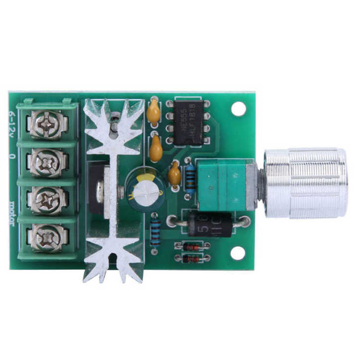 Hot DC 6-12V 6A Motor Governor Speed Control Regulator PWM Controller Switch