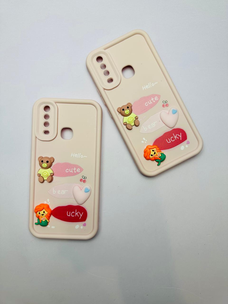 Lahore Mobile Case for Vivo Y11 | Y12 | Y15 | Y17 Girls Back Cover - Luxerey Back Cover - Creative Lovely 3D Doll - Vivo Y11 | Y12 | Y15 | Y17 Dolls Case 5