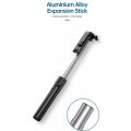 Extendable Selfie Stick with Detachable Bluetooth Wireless Remote Phone Holder Compatible with All Smartphones Bluetooth Selfie Stick, 3 in 1 Multifunctional Selfie Stick Tripod Stand. 