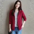 Jaket Perempuan Sweater Women Hoodie Zip Plus Size Baju Sejuk Wanita plain casual long sleeve sweaters zipper winter hoodies woman. 