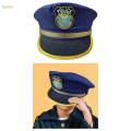 Children Police Hat Photo Prop Headdress Role Play Hat for Performance Dress up Holiday. 