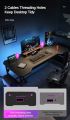 Modern Computer Table Gaming Desk with Shelves (Customised). 