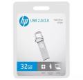 HP 32GB USB 3.0 FLASH DRIVE - METALLIC Finish. 