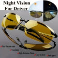 1 Pair Night Vision Driving Glasses with Dual Lenses - PC Polycarbonate Frame, No Prescription, Unisex for Day and Night Use, Enhanced Clarity for Road Safety, Night Vision Glasses | Duallens Eyewear | Lightweight Eyewear. 
