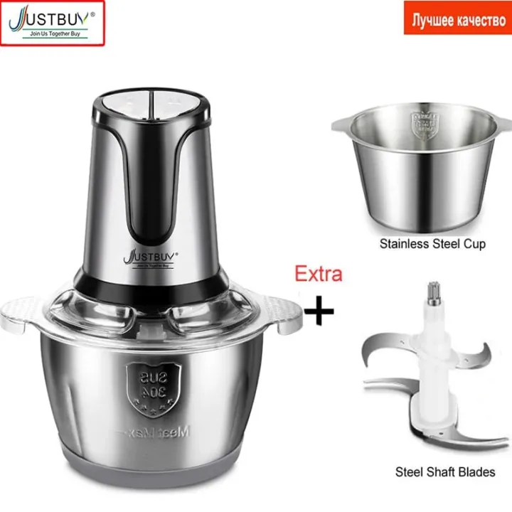 Stainless%20Steel%202%20Speeds%20Big%20Capacity%20Electric%20Meat%20Grinder%20Food%20Processor%20Compact%20Body%20Design%20Beautiful%20Durable%20-%20Image%203