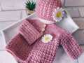 Baby Sweater / Crochet / Handmade. 