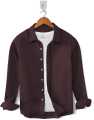 Coffee Brown Casual Shirt. 