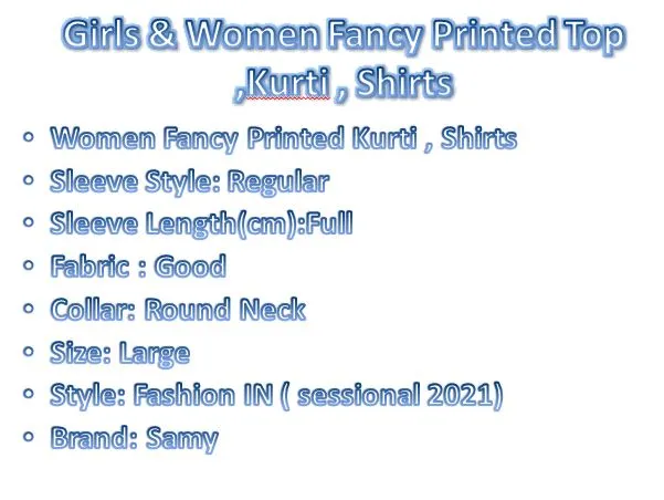 Girls%20&%20Women%20Fancy%20Printed%20Top%20,Kurti%20-%20Image%204