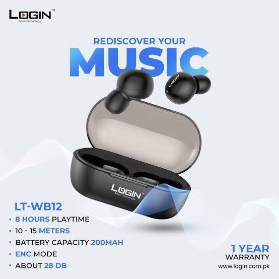 LOGIN airpods WB12 Bluetooth