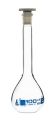 Volumetric Flask 100ml Borosilicate roshanico lab glassware high heat resistant. 
