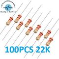 50,100,200,500,1000,PCS 22K Ohm 1/4 Watt 5% Carbon Film Resistor Through Hole In Pakistan. 