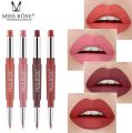 Miss Rose 4 PC High Pigment 2 In 1 Lip Liner + Lipstick. 