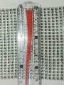 Silver Gold 36 / 72 Inches Cuttable Plastic Hollow Mesh Lace – Flexible DIY Craft Trim for Decorations & Projects. 