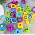 You've Been Framed with Buzzer - You Have Been Framed Stacking and Building Game Match the Pattern, Slap the Buzzer and Win! Kids and Adults Birthday Party Gift Game. 