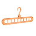 9 Hole Clothes Hanger Space Saving Clothes Hanger Magic Clothes Hanger Multifunctional Drying Rack Wardrobe Storage Organizer. 