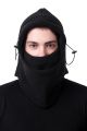 Neck Warmer Motorcycle Helmet Cap - Men's and Women's Winter Windproof Cap Thick Double Warm Face Cover Cap, Black Thermal Fleece Balaclava Hood Skiing Cycling Motorcycle Full Face Mask. 