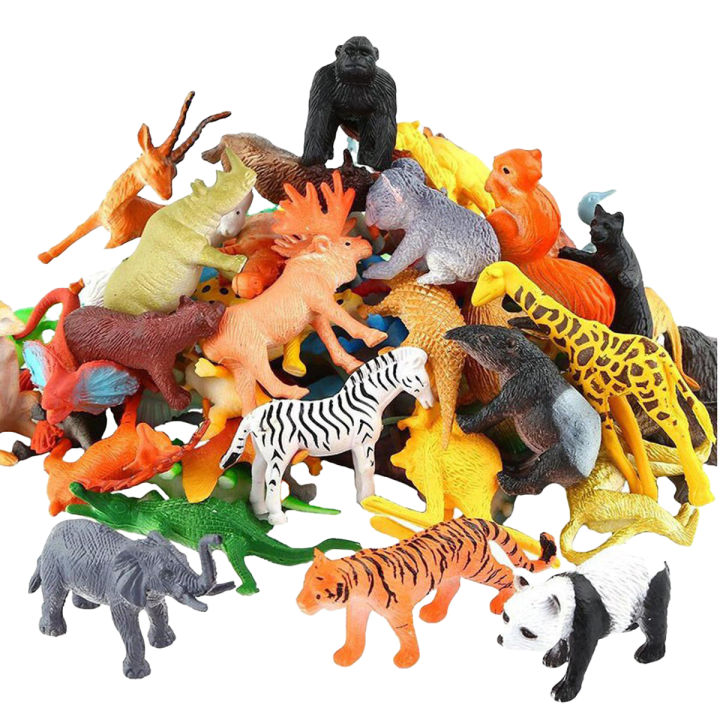 20%20/%2040%20pcs%20-Pack%20of%20Small%20Sized%20plastic%20Wild%20Animal%20Mini%20Jungle%20Animals%20Figure%20Play%20Toys%20for%20Kids%20-%20Image%202