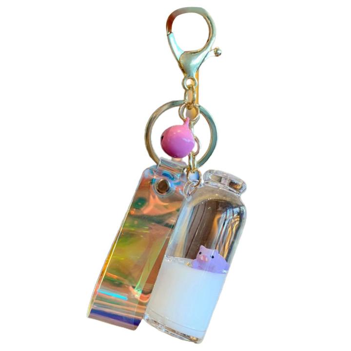 Carat Key Pendant Interesting Holographic Lanyard Bell Key Pendant