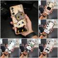 Graffiti Cute Phone Case For infinix X6826/Hot20 4G/Free Fire Soft case Full wrap Fashion Design TPU Back Cover Animals. 