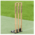 Spring Back Cricket Stumps - 28in ICC Regulation Stumps for Cricket | Club & Pro Styles | Spring Back Wickets & Bails | Freestanding Cricket Set for Seniors/Cricket wicket. 