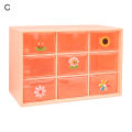 Sundries Box Multi-purpose DIY Mini Stickers Jewelry Organizer Box Set. 