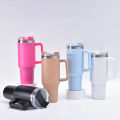40 oz Insulated Tumbler Thermos Flask with Straw & Lid – Stainless Steel Double-Walled Thermal Mug for Hot & Cold Beverages, Ideal for Travel, Gym, and Outdoor Use . 