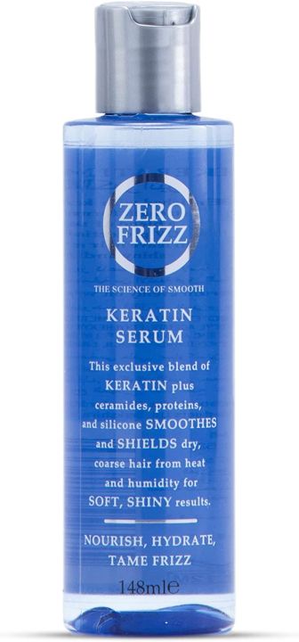 Zero Frizz Keratin Hair Serum, 148ml in Pakistan